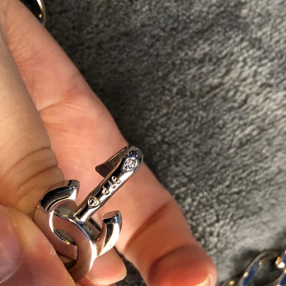 Vintage Chanel silver chain belt - Picture 5 of 6